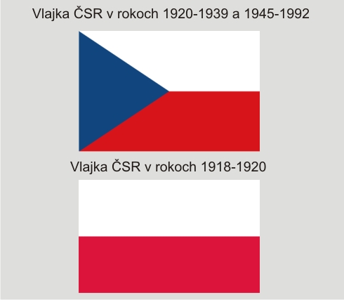 Československo, vlajka