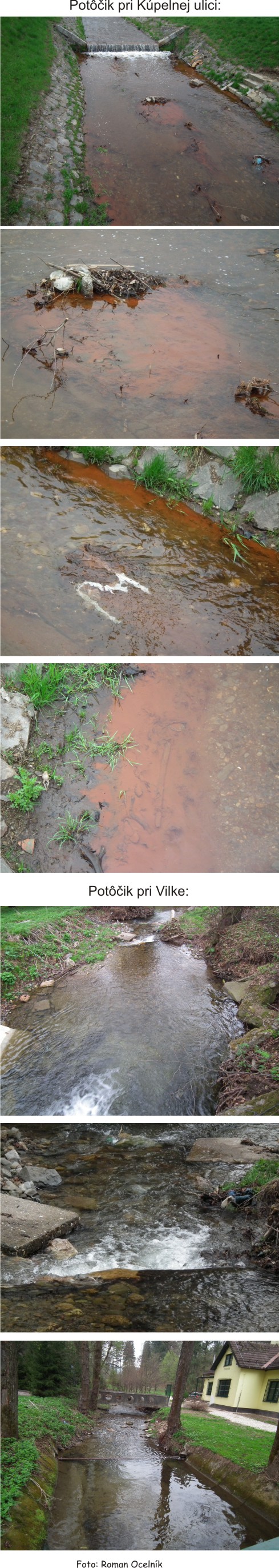 Znečistený Rožňavský potok - Drázus