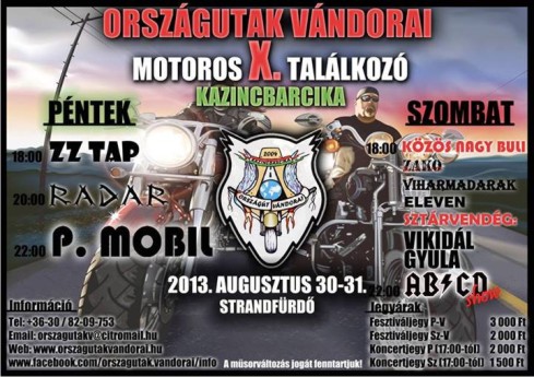 Moto Kazincbarcika 31.8.2013