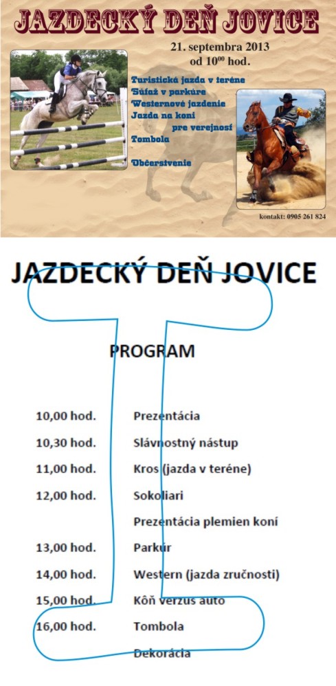 Jazdecký deň Jovice