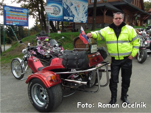 Roman Ocelník, trike