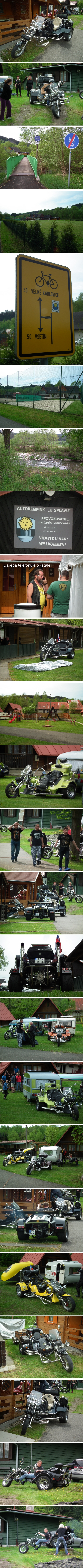 2. trike setkání - Hovězí u splavu - 2015