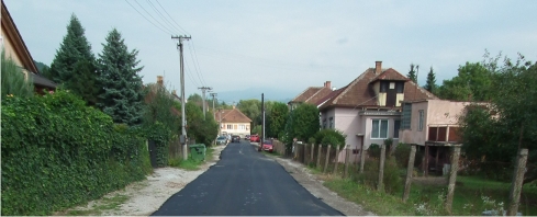 Nový asfalt na Železničnej ulici v Rožňave