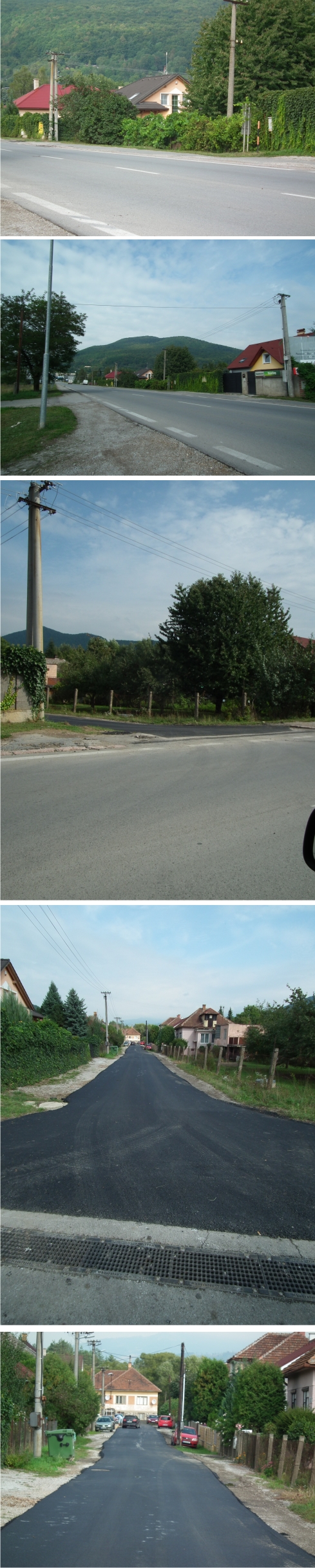 Nový asfalt na Železničnej ulici v Rožňave