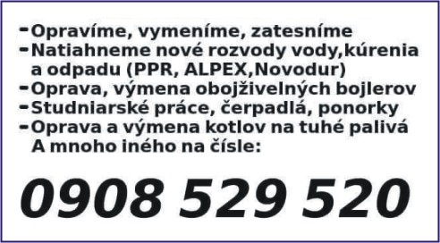 vodoinštalatér