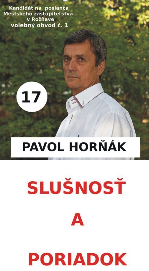 PAVOL HORŇÁK